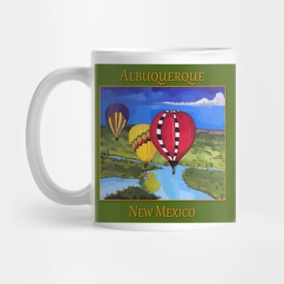 Hot air balloons, Albuquerque New Mexico Mug